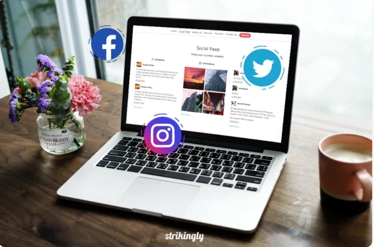 Ideen für Lead-Magneten: Strikinglys Social-Feed-Sektion Ideen für Lead-Magneten: Strikinglys Social-Feed-Sektion