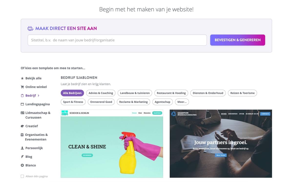 Prachtige Websitesjablonen voor Uw Bedrijf Prachtige Websitesjablonen voor Uw Bedrijf
