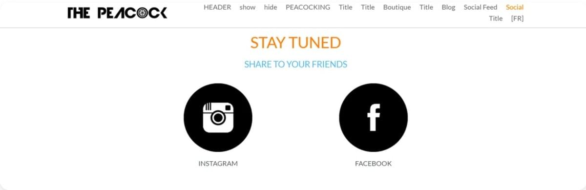 Peacocking Social Media Optimierungstechniken Peacocking Social Media Optimierungstechniken