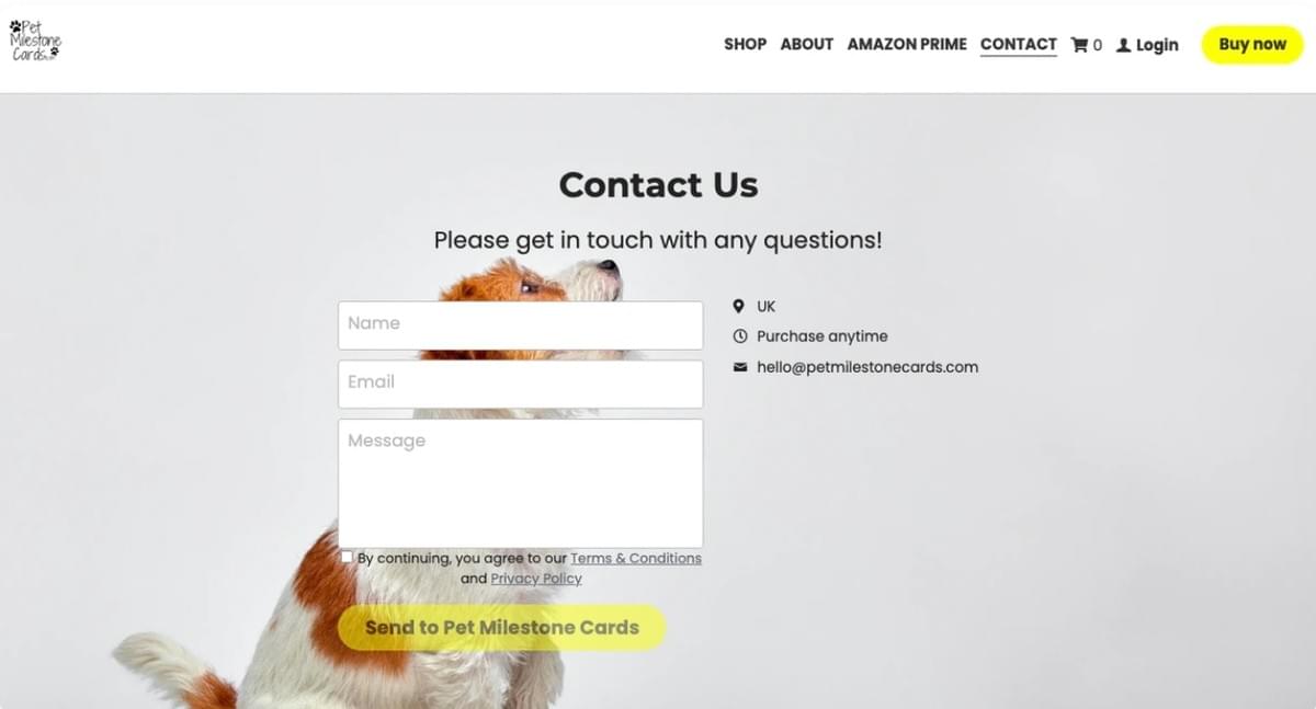 Cartões de marcos importantes para animais de estimação com e-mail personalizado. Cartões de marcos importantes para animais de estimação com e-mail personalizado.