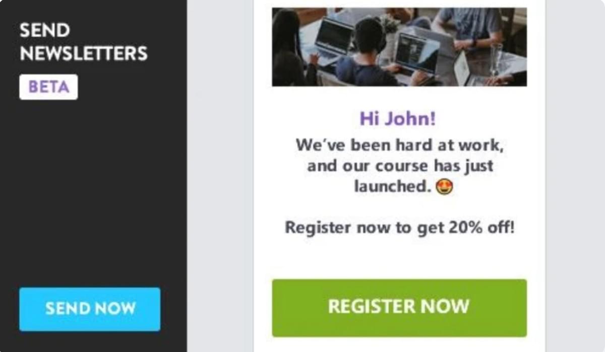 Newsletter Strikingly Newsletter Strikingly
