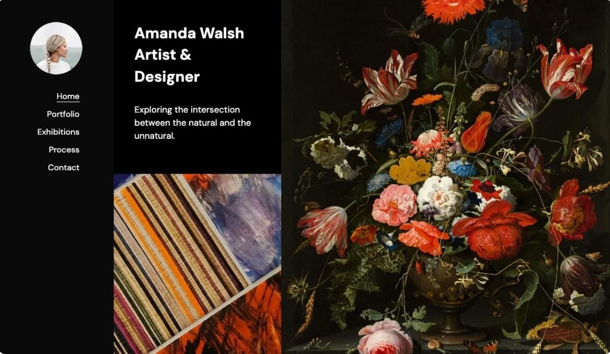 Equinox Personal Brand Template von Strikingly Equinox Personal Brand Template von Strikingly