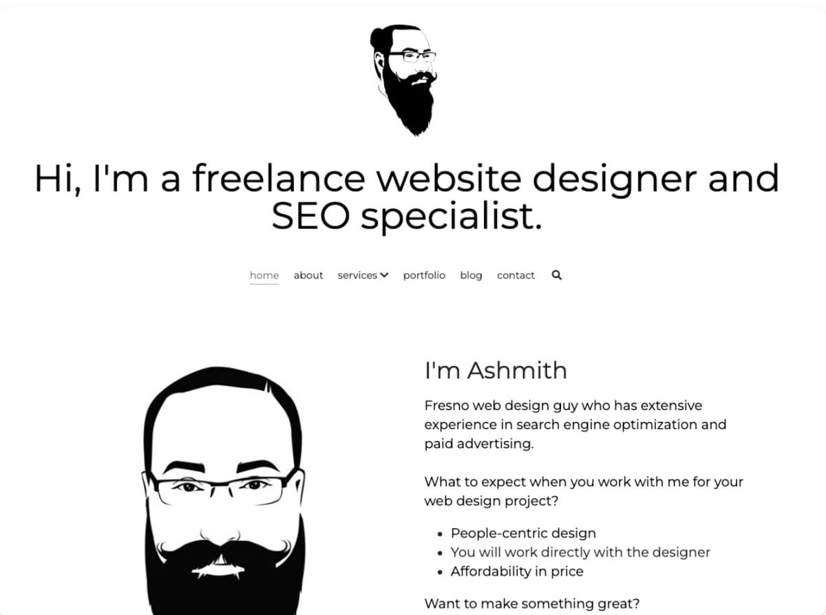 Site da Ashmith Site da Ashmith