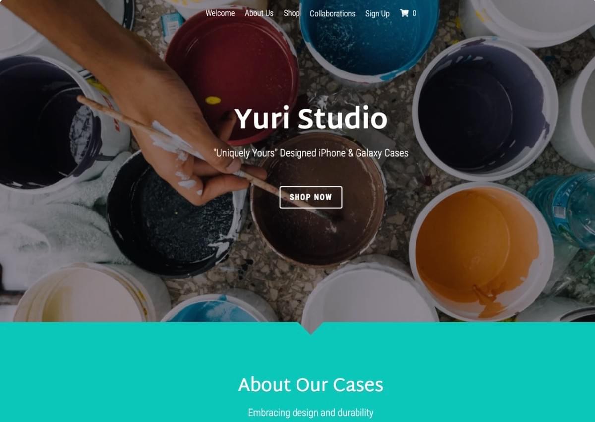 Bright Store Template von Strikingly Bright Store Template von Strikingly