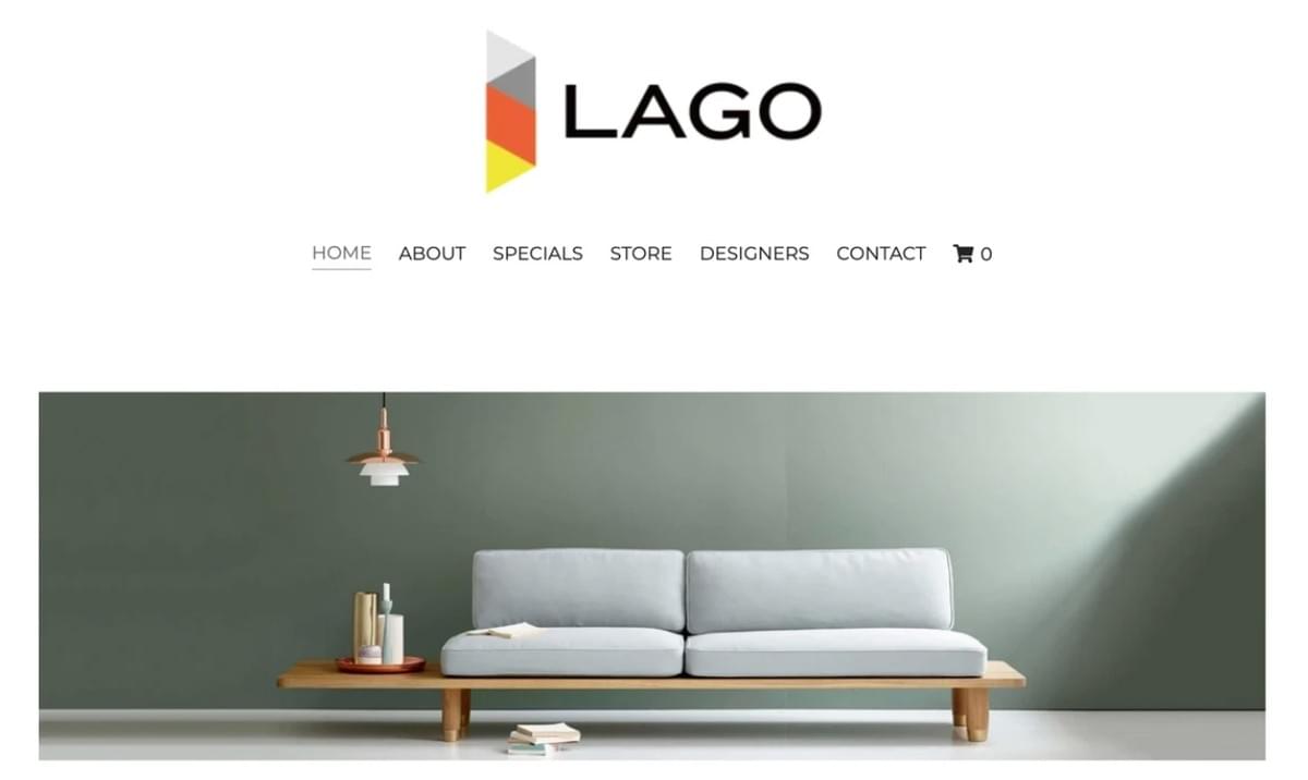 Lago Sjabloon van Strikingly Lago Sjabloon van Strikingly