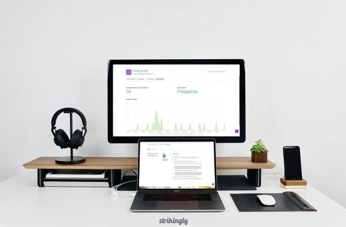 Strikingly Analytics Dashboard Strikingly Analytics Dashboard