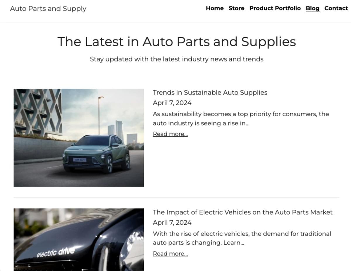 Verkoop auto-onderdelen met Strikingly Verkoop auto-onderdelen met Strikingly