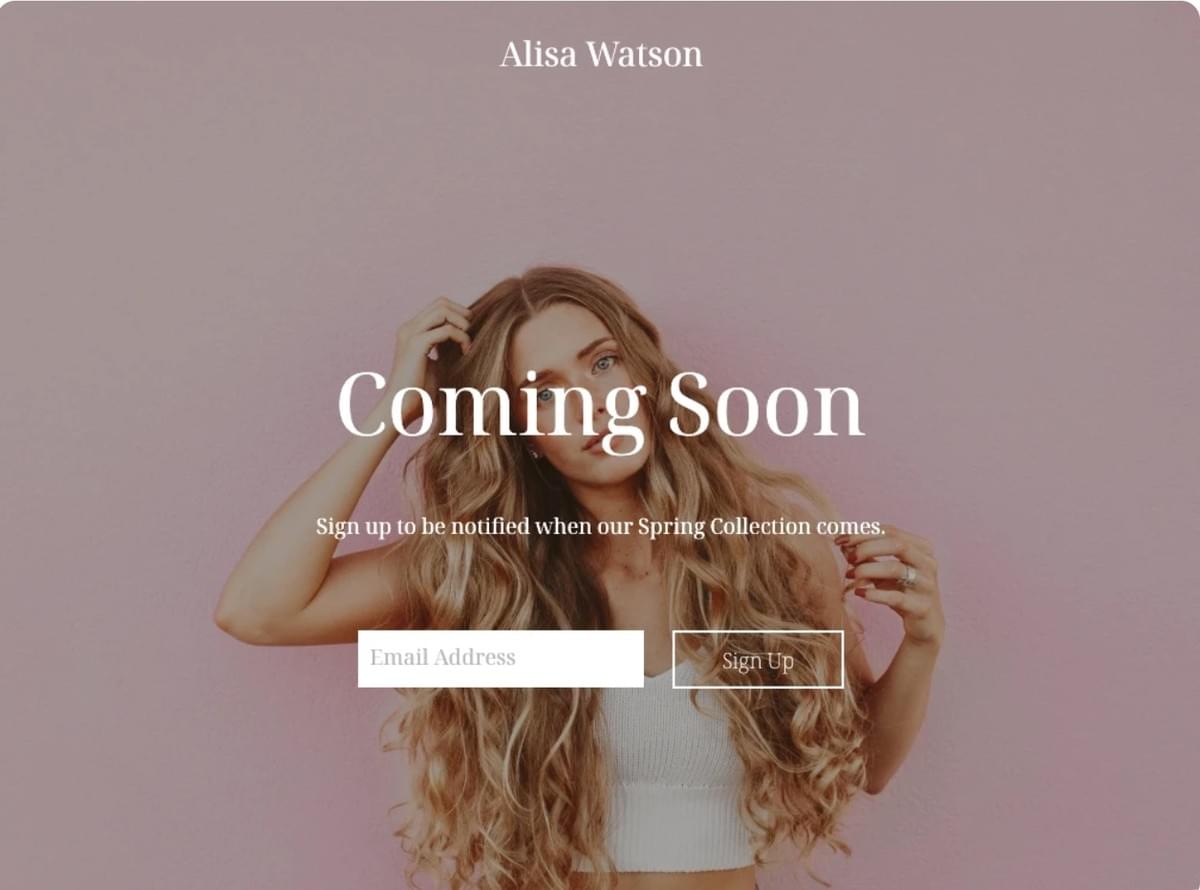 Bald verfügbar Vorlage mit Aufruf-zum-Handeln-Schaltfläche Bald verfügbar Vorlage mit Aufruf-zum-Handeln-Schaltfläche