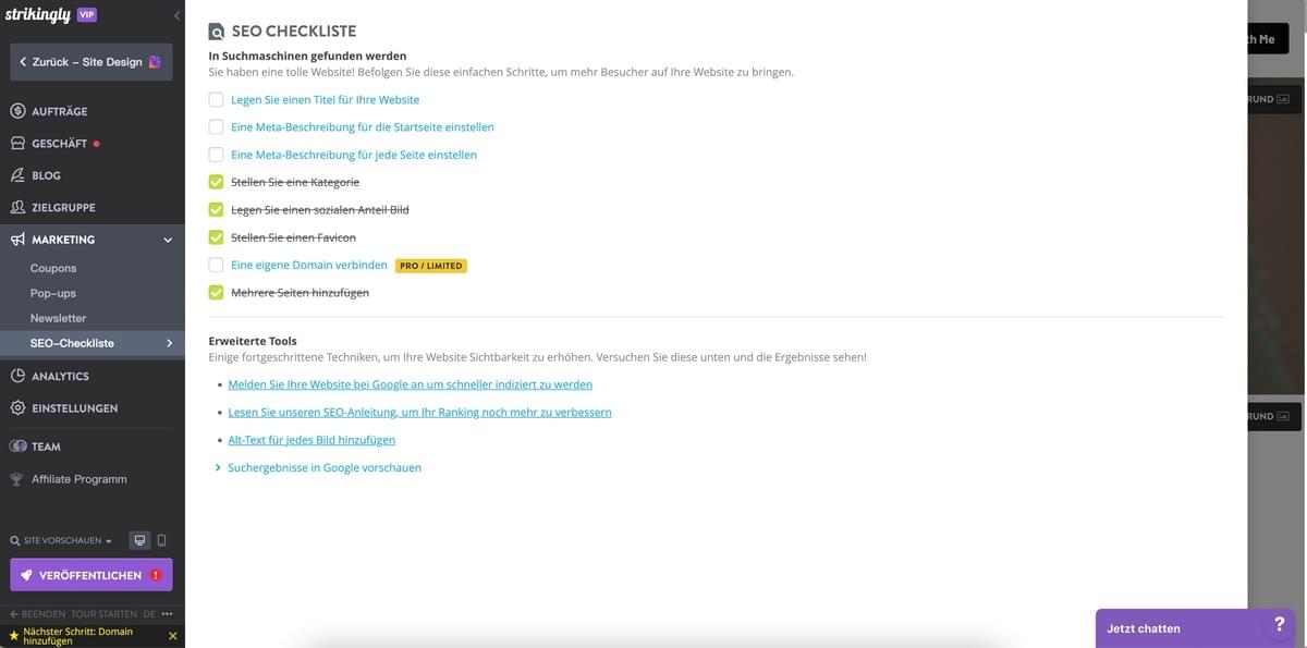So starten Sie mit Strikingly ein Online-Geschäft – Optimieren Sie für SEO So starten Sie mit Strikingly ein Online-Geschäft – Optimieren Sie für SEO