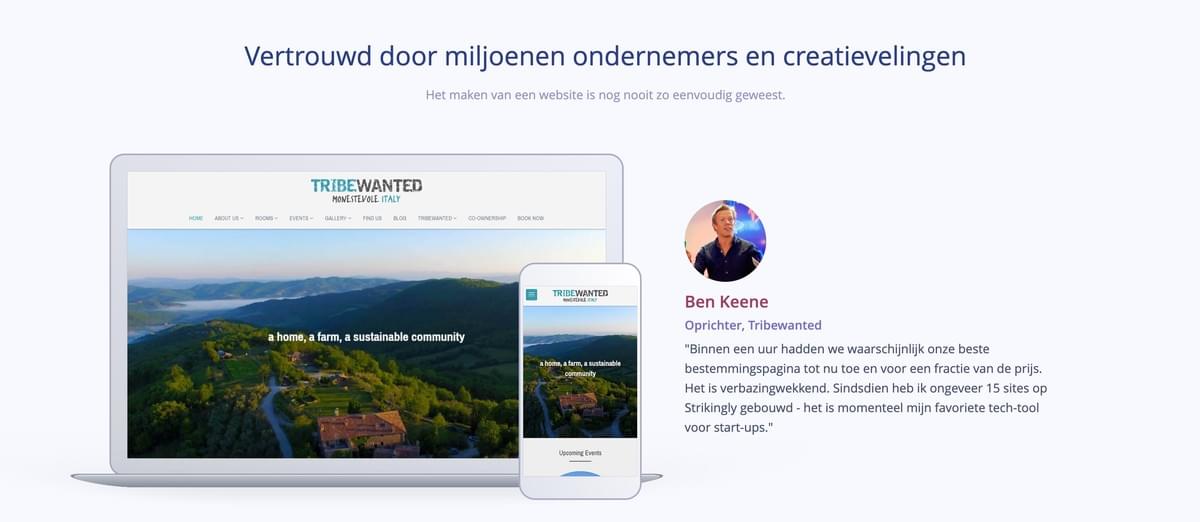 Strikingly Landing Page Strikingly Landing Page