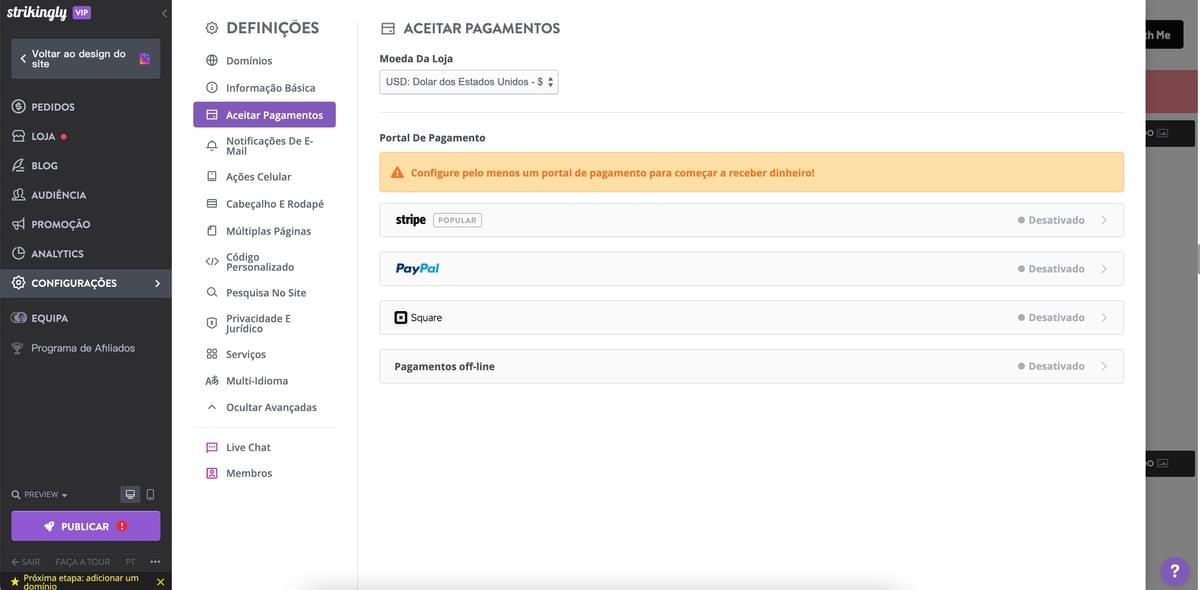 Geotargeting Com Strikingly - Opções de moeda Geotargeting Com Strikingly - Opções de moeda
