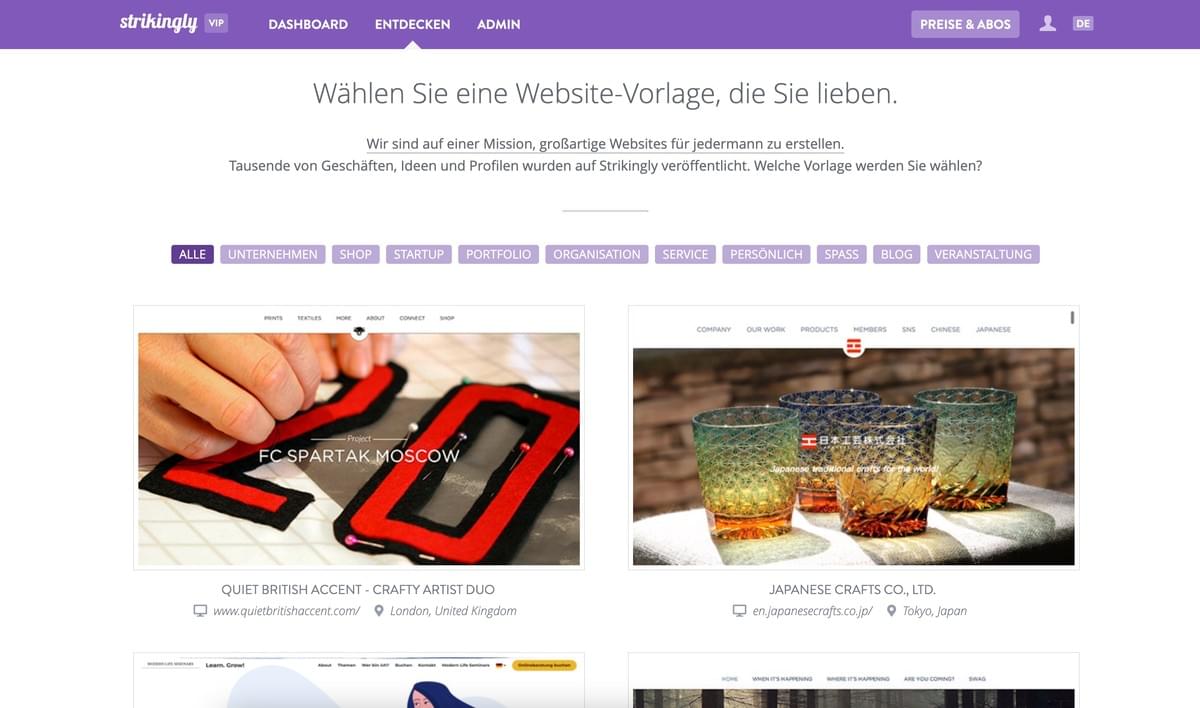 Mit Strikingly erfolgreich Waren verkaufen – Atemberaubendes Webdesign Mit Strikingly erfolgreich Waren verkaufen – Atemberaubendes Webdesign