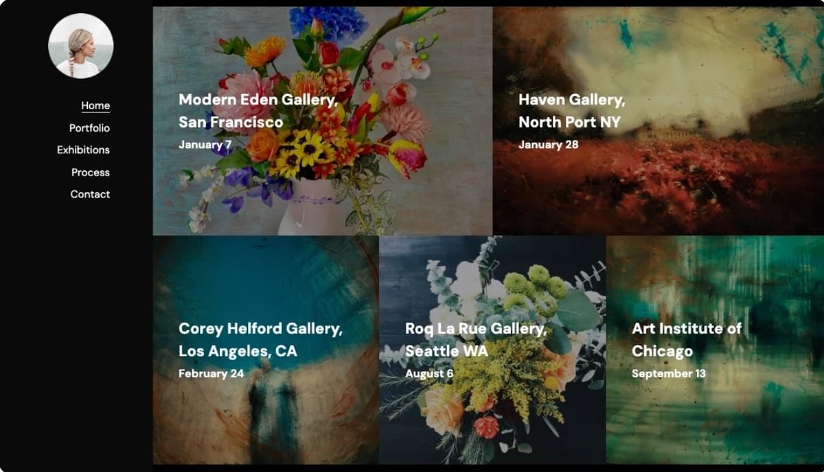 Equinox sjabloon van Strikingly Equinox sjabloon van Strikingly