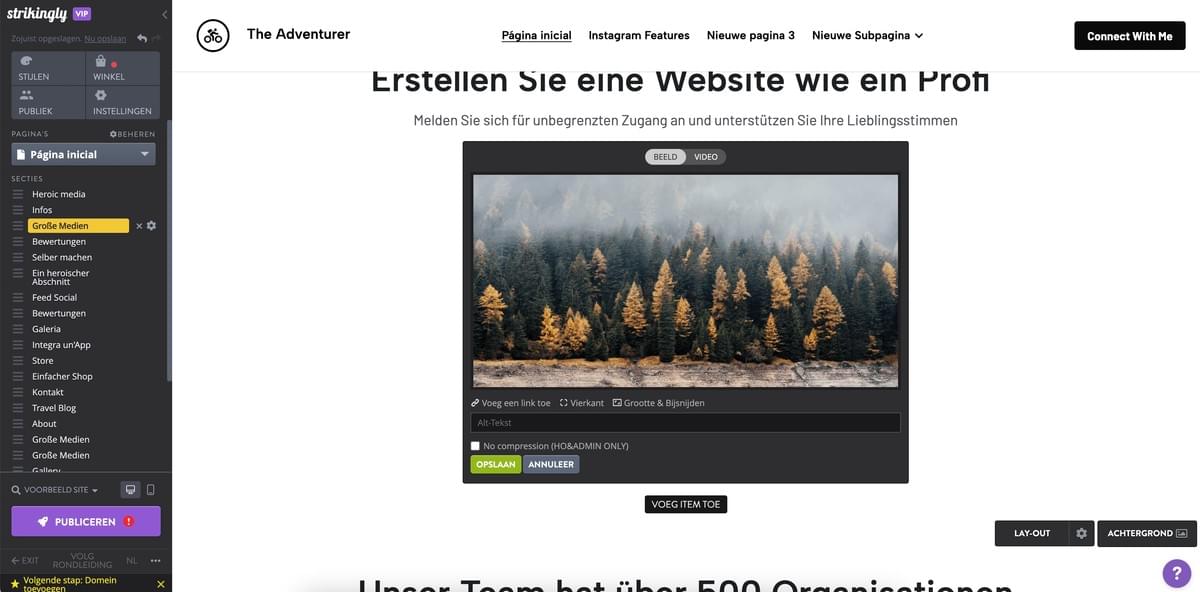 Hoe kan Strikingly helpen met beeldoptimalisatie - Beeldbewerking Hoe kan Strikingly helpen met beeldoptimalisatie - Beeldbewerking