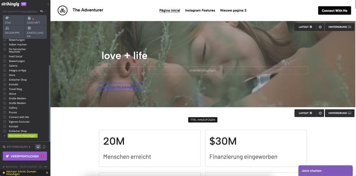 So starten Sie mit Strikingly ein Online-Geschäft – Passen Sie Ihre Website an So starten Sie mit Strikingly ein Online-Geschäft – Passen Sie Ihre Website an