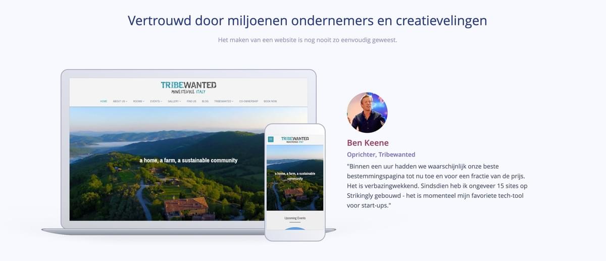 Manieren om uw bedrijf te promoten op Strikingly Manieren om uw bedrijf te promoten op Strikingly