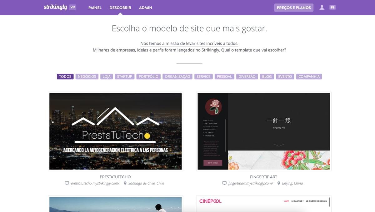Como configurar um espectáculo online no Strikingly - Crie Um Novo Site ou Página Como configurar um espectáculo online no Strikingly - Crie Um Novo Site ou Página
