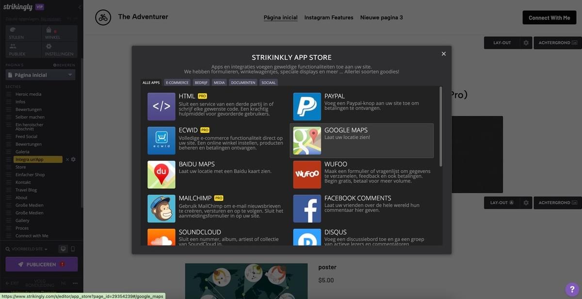 Opvallend als voorbeeld van innovatieve webdesignoplossingen - Naadloze integratie met tools van derden Opvallend als voorbeeld van innovatieve webdesignoplossingen - Naadloze integratie met tools van derden