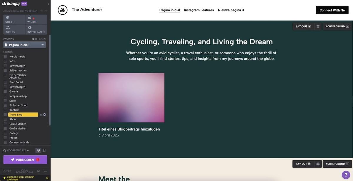Hoe start je een blogpagina met Strikingly - Pas Je Blog Aan Hoe start je een blogpagina met Strikingly - Pas Je Blog Aan