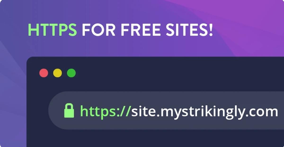 Recurso Gratuito de HTTPS do Strikingly Recurso Gratuito de HTTPS do Strikingly