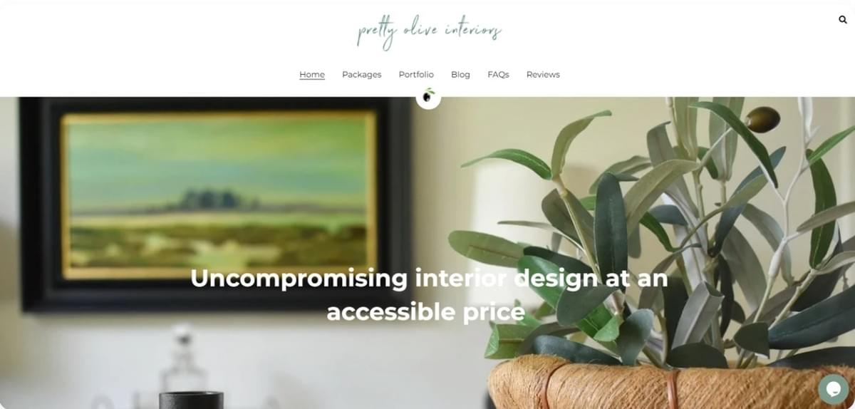 Olive-Blog-Designbeispiel mit Strikingly Olive-Blog-Designbeispiel mit Strikingly