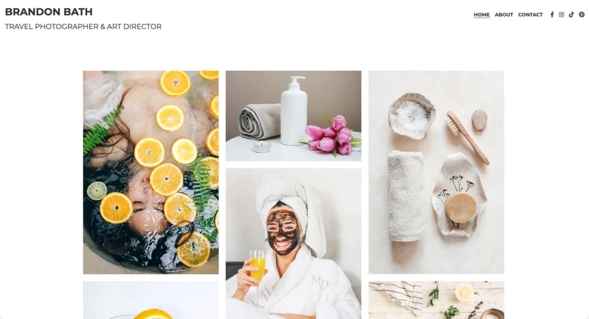 Tegeltemplate van Strikingly Tegeltemplate van Strikingly