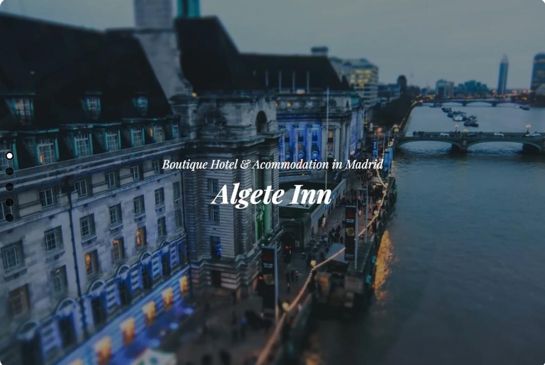 Gasthaus Hotel-Website-Design von Strikingly Gasthaus Hotel-Website-Design von Strikingly