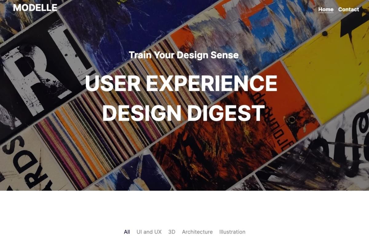 Modelle Template van Strikingly Modelle Template van Strikingly