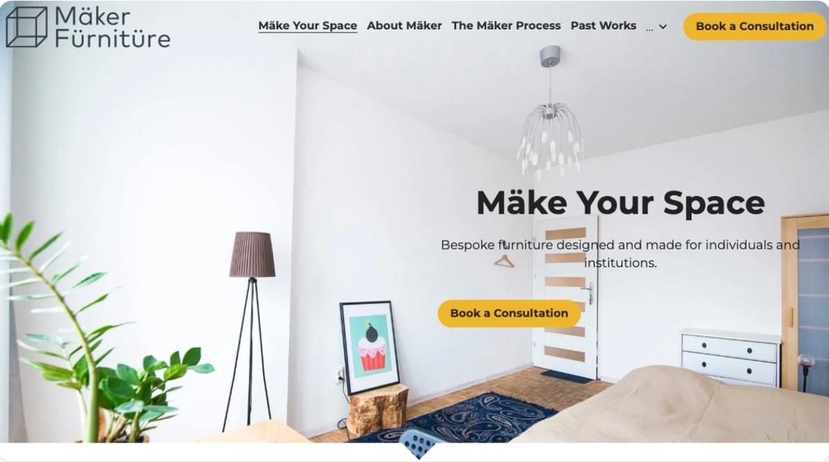 Modelo Maker da Strikingly Modelo Maker da Strikingly