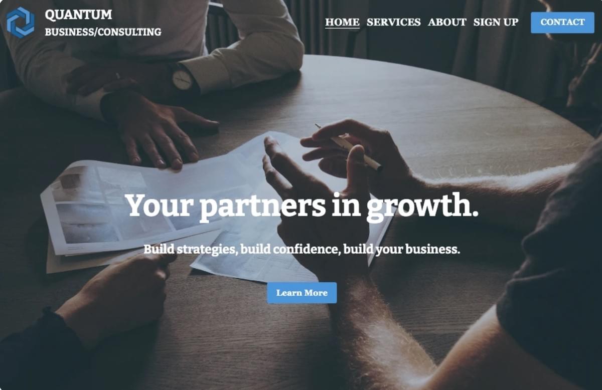 Quantum Sjabloon van Strikingly Quantum Sjabloon van Strikingly