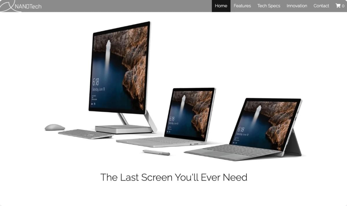 Template Light Deck da Strikingly Template Light Deck da Strikingly