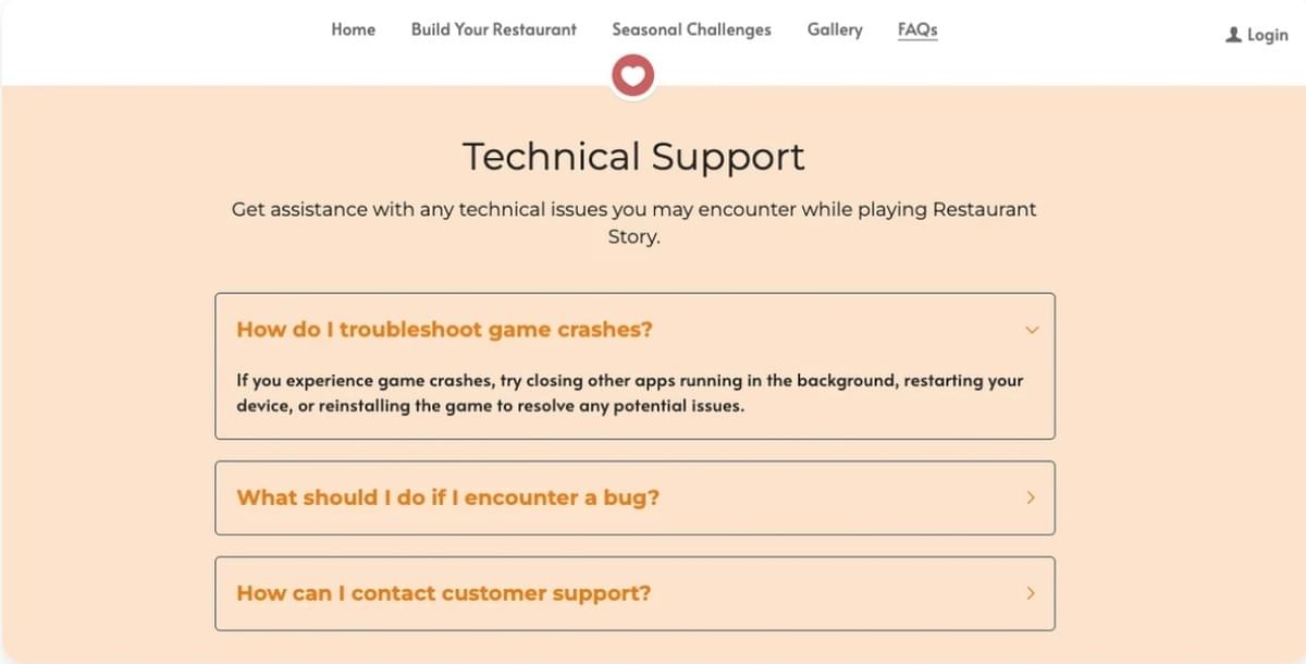 Desenhe Sua Página de FAQ com Strikingly Desenhe Sua Página de FAQ com Strikingly