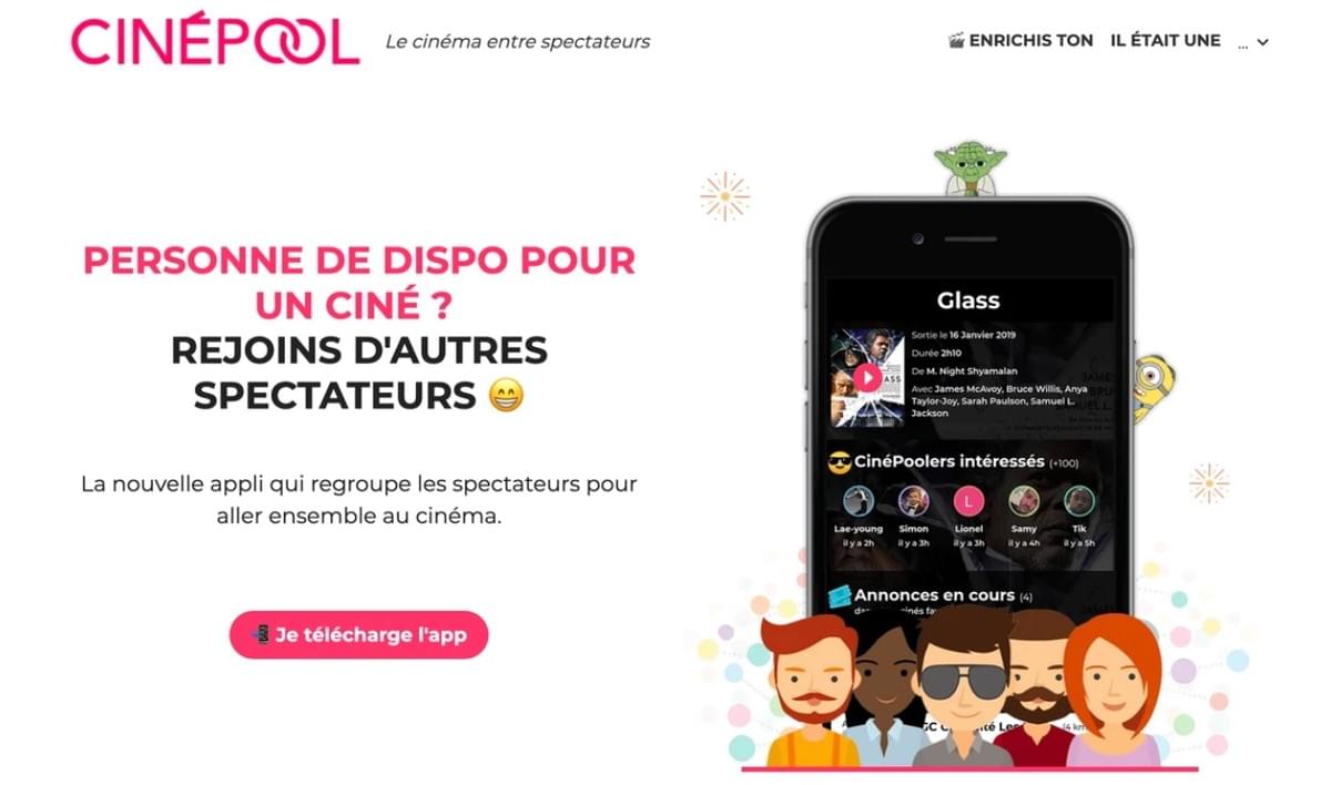 Cinepool-logo op maat Cinepool-logo op maat