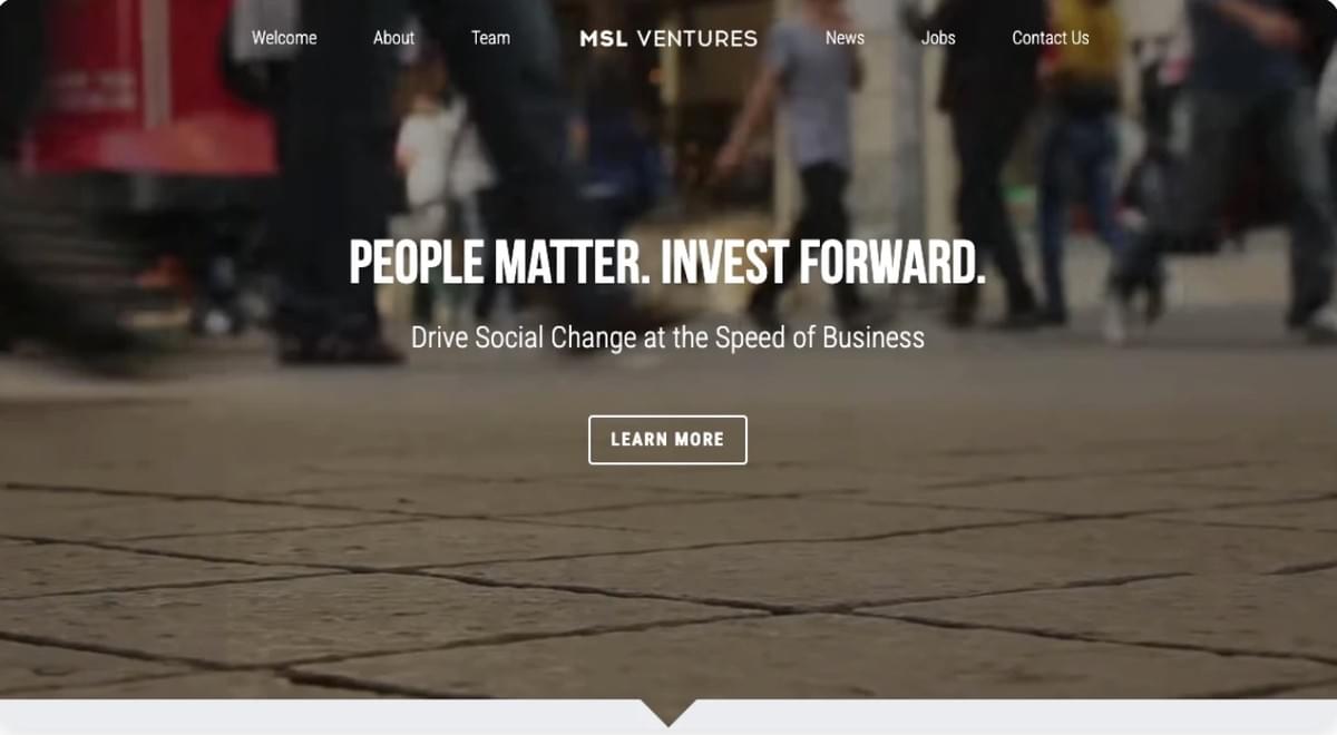 MSL Ventures: B2B-verkoopsjabloon van Strikingly MSL Ventures: B2B-verkoopsjabloon van Strikingly