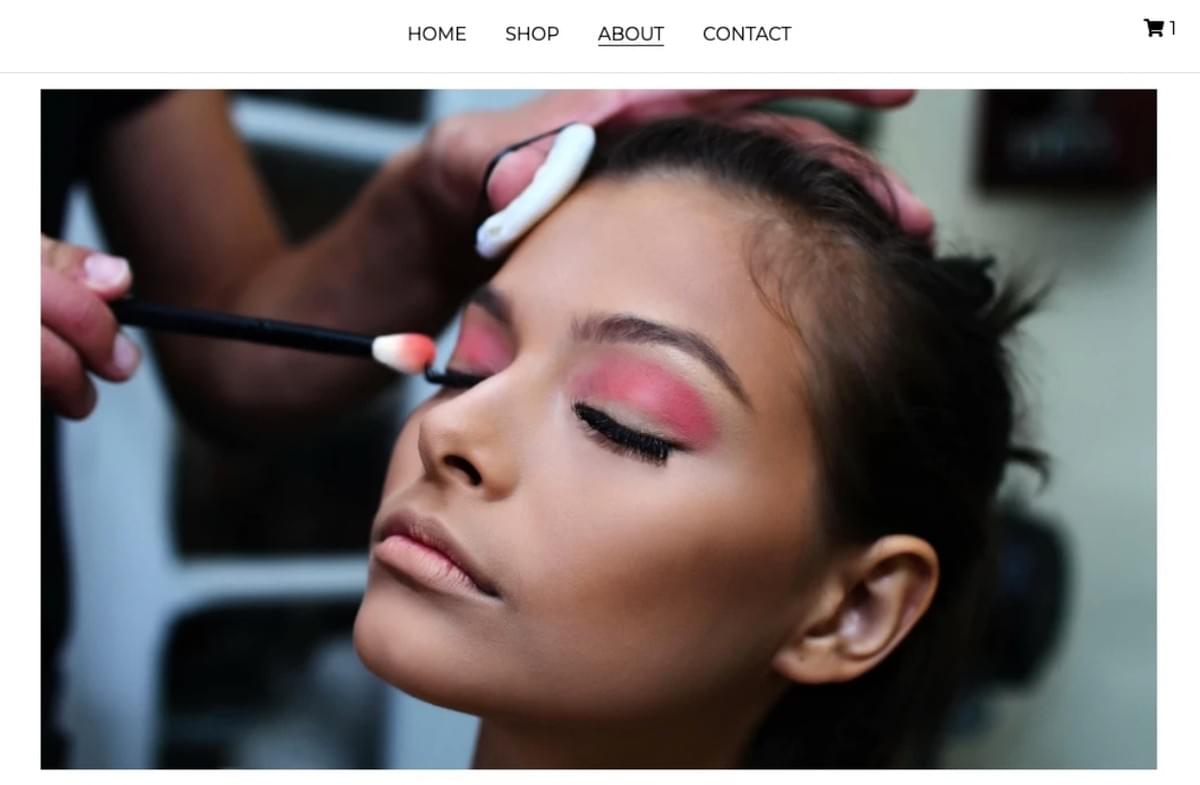 Chloe Makeup Sjabloon van Strikingly Chloe Makeup Sjabloon van Strikingly