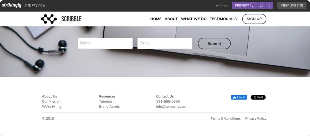 Como fazer email marketing com a Strikingly - Colete Endereços de Email Como fazer email marketing com a Strikingly - Colete Endereços de Email