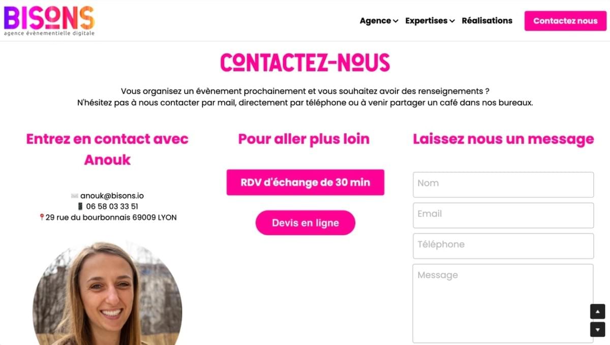E-mail comercial da Bisons E-mail comercial da Bisons