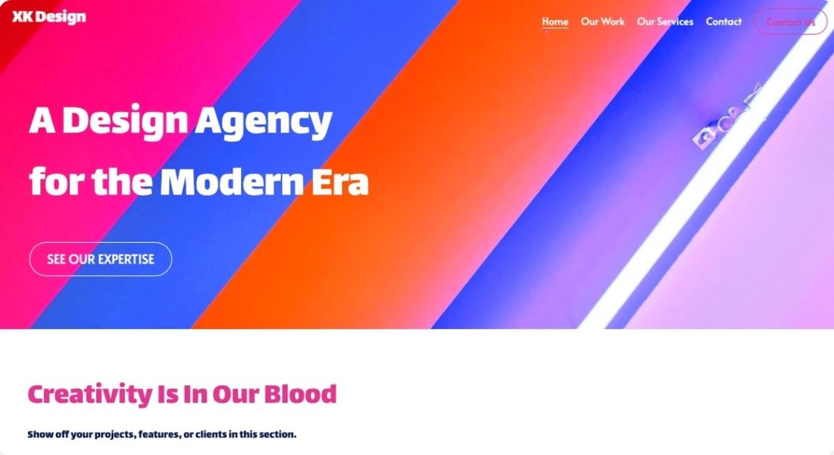 XK Design Website Sjabloon XK Design Website Sjabloon