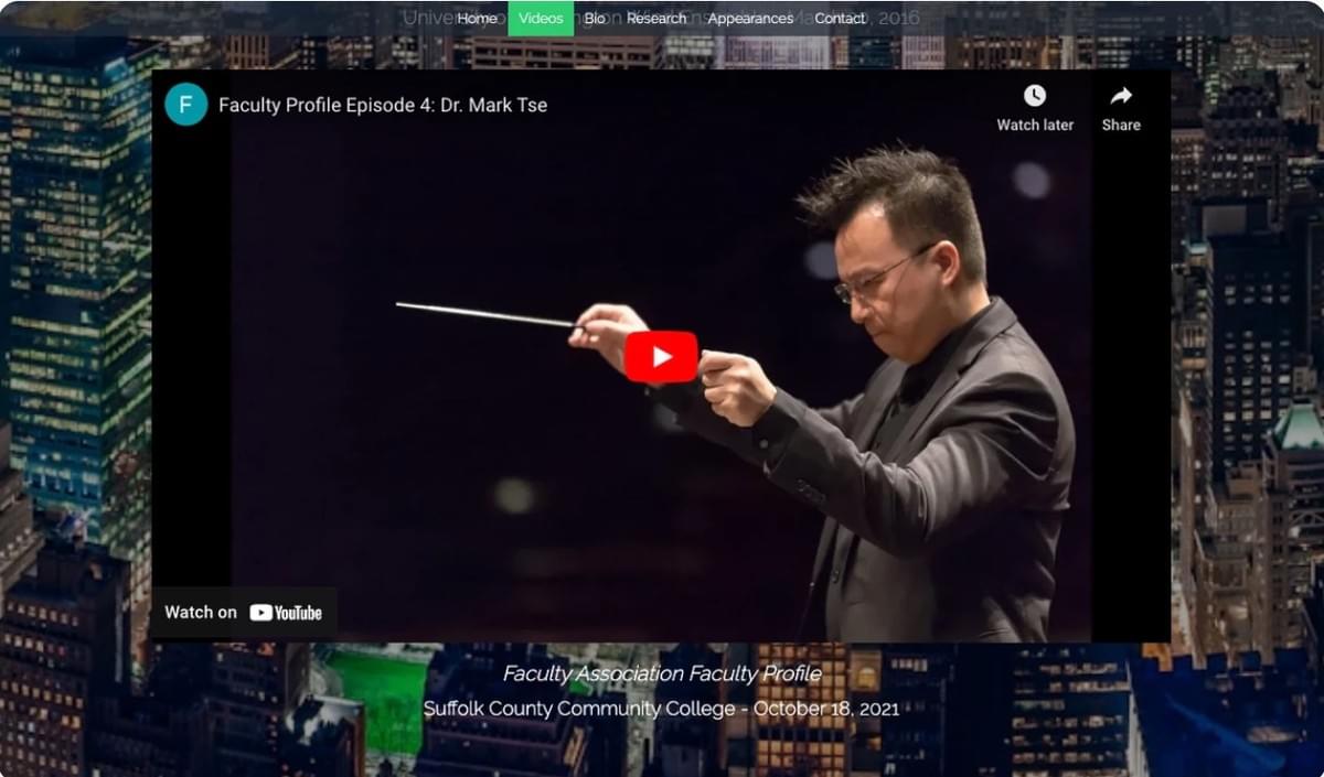 Video-inhoud: Mark Tse-website Video-inhoud: Mark Tse-website