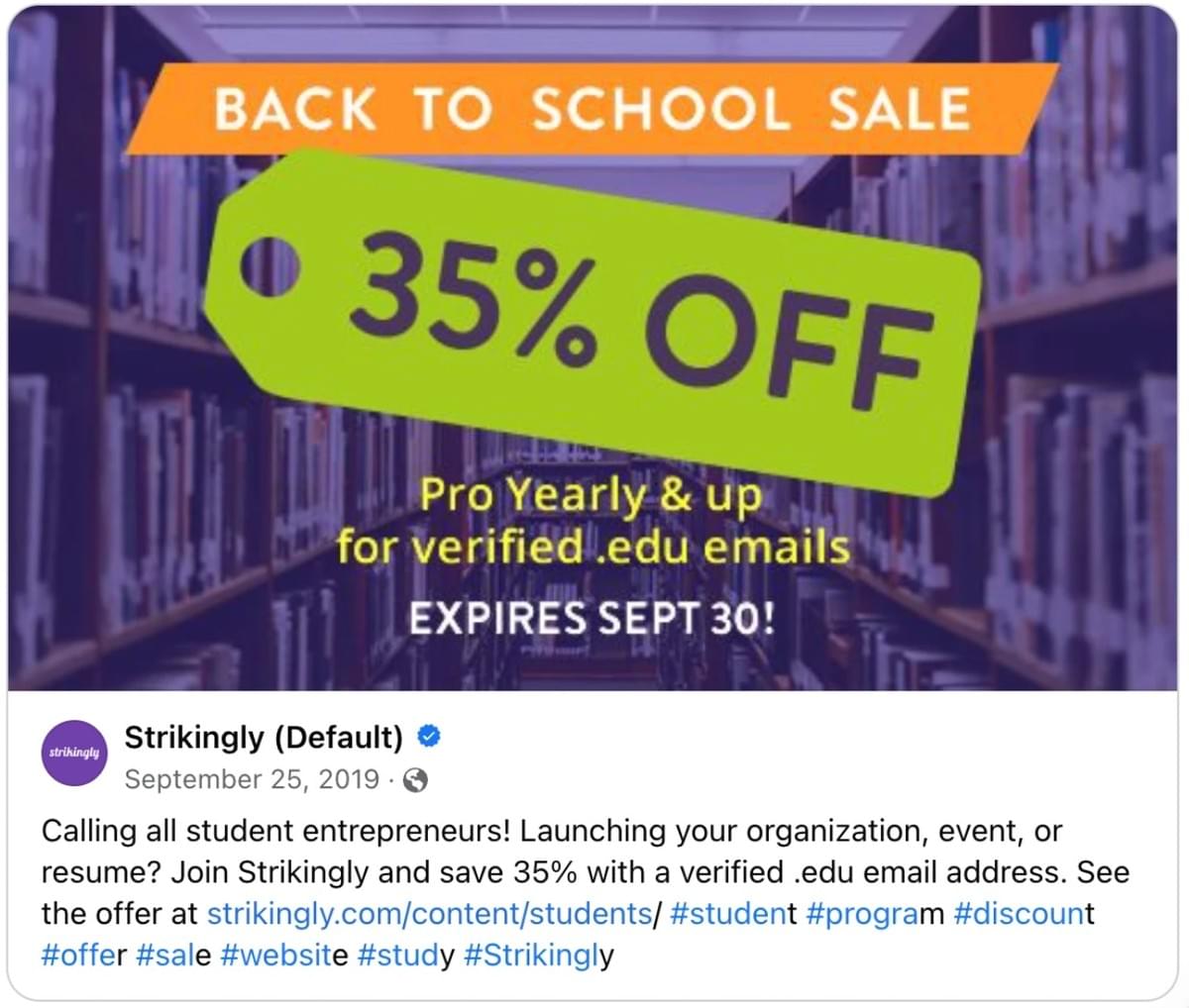 Strikingly Studentenkorting Strikingly Studentenkorting