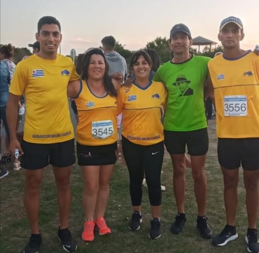 group of runners from the Mauro Cardozo running team in uruguay group of runners from the Mauro Cardozo running team in uruguay