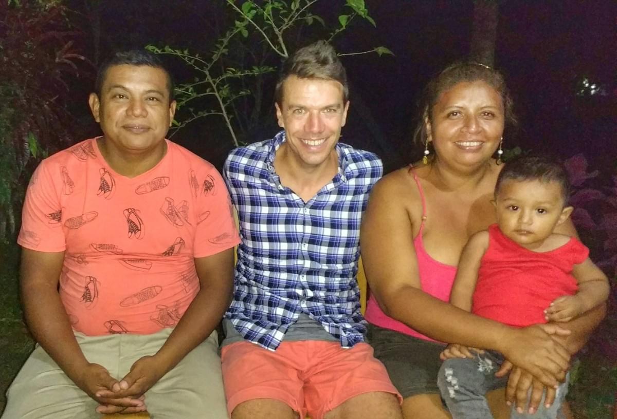Photo with Ometepe family Photo with Ometepe family