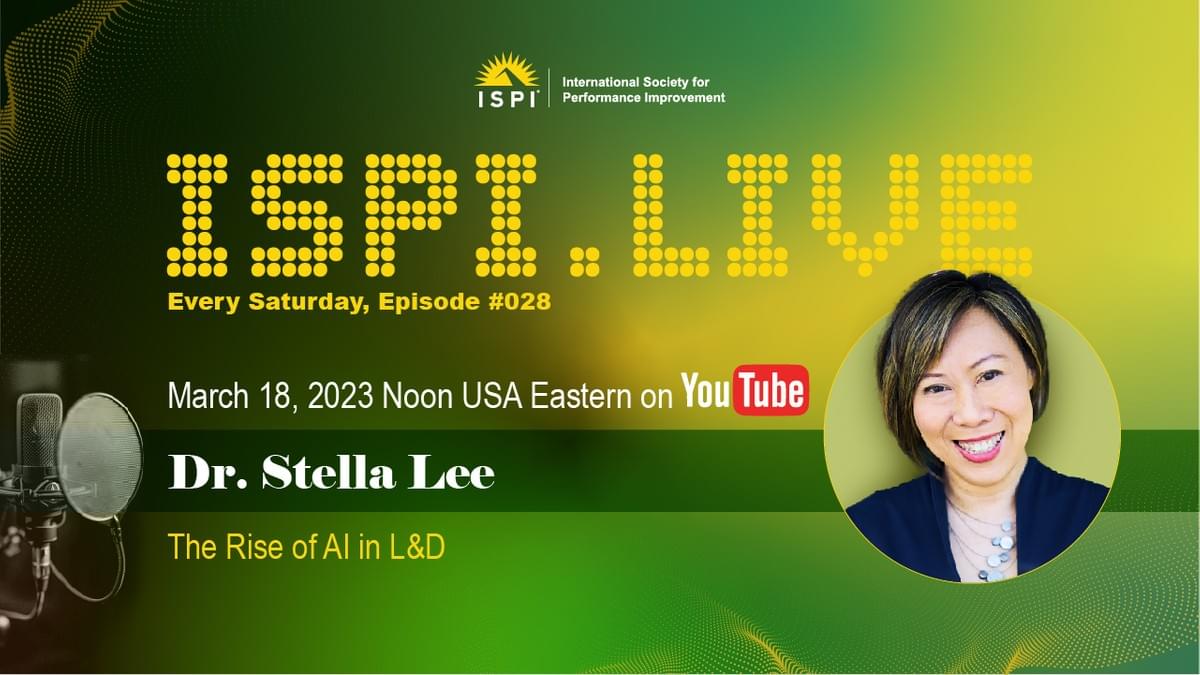ISPI LIVE: Dr. Stella Lee ISPI LIVE: Dr. Stella Lee