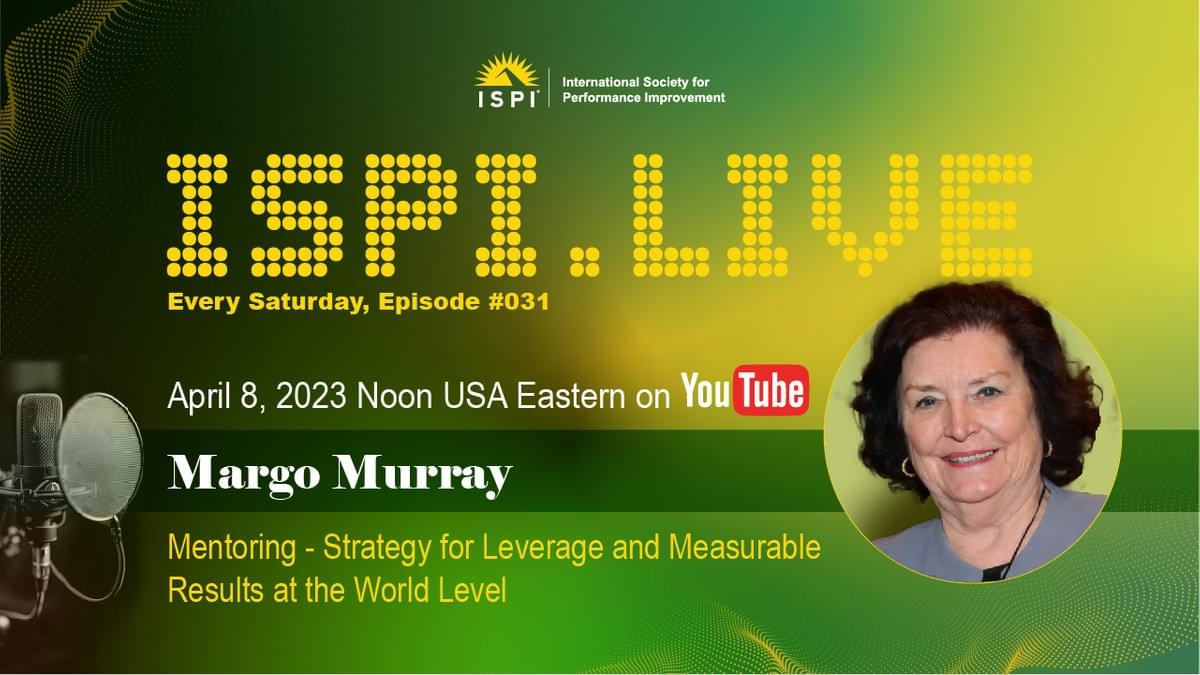 ISPI LIVE Margo Murray ISPI LIVE Margo Murray