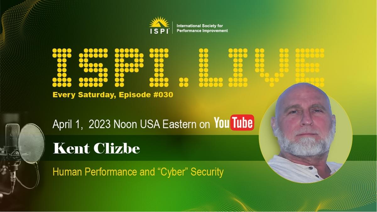 ISPI LIVE Kent CLizbe ISPI LIVE Kent CLizbe