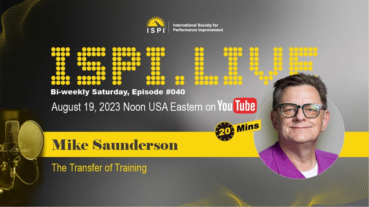 ISPI LIVE Saunderson ISPI LIVE Saunderson