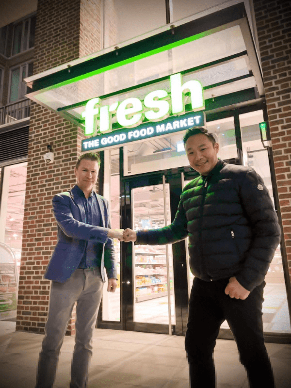 Photo of Austin McGinley and Kwanghi Chan Photo of Austin McGinley and Kwanghi Chan