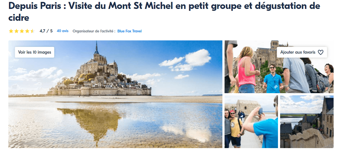 Visite du Mont St Michel et dégustation Visite du Mont St Michel et dégustation