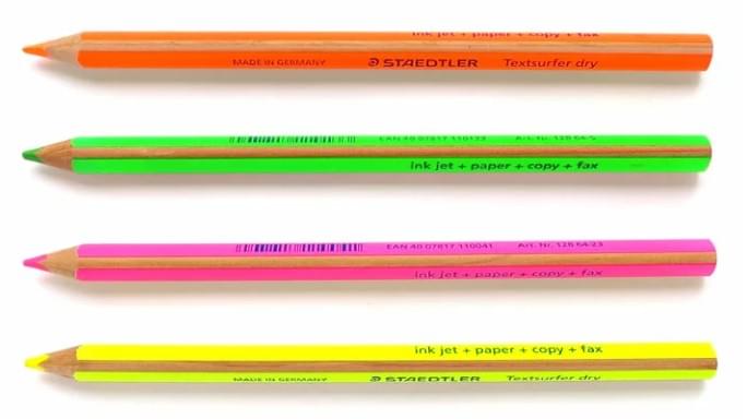 STAEDTLER 施德樓 螢光色鉛筆 STAEDTLER 施德樓 螢光色鉛筆