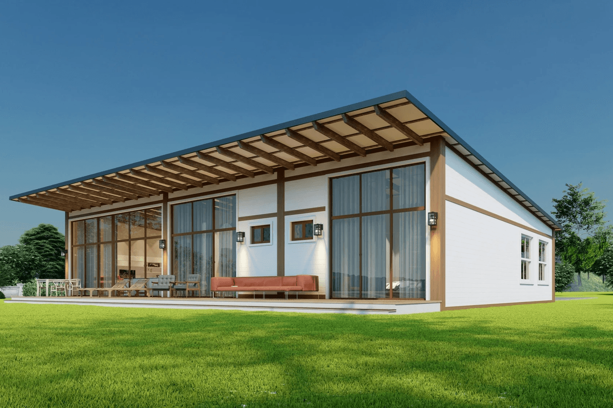 premade houses displayed with diverse styles premade houses displayed with diverse styles